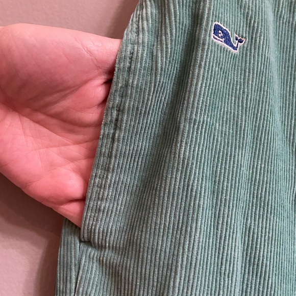 Men’s Vineyard Vines Whale Embroidered Corduroy Club Pants, Size 36 x 30 - Picture 7 of 14
